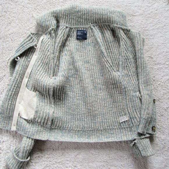 Americal Eagle chunky soft ribbed cardigan - Picture 3 of 7